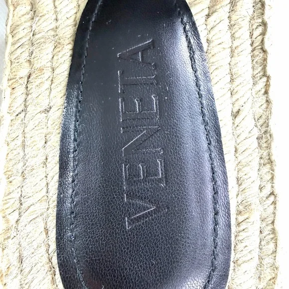 Bottega Veneta Women Jack Flat Sandal Nappa Weaving Foulard Black Sandal - Picture 7 of 10